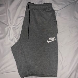 Nike sweatpant shorts